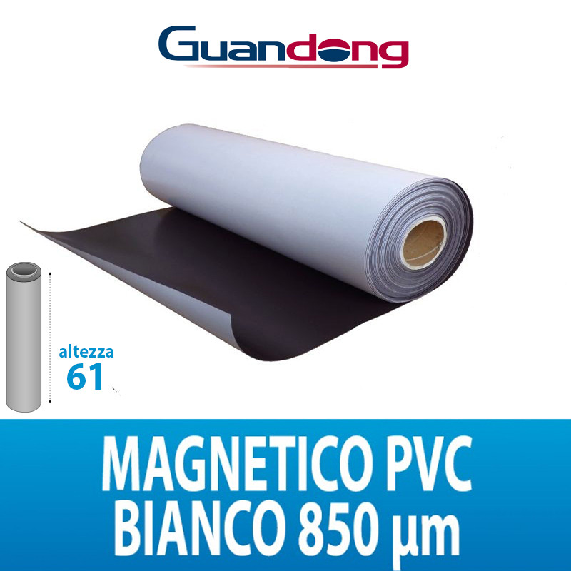 MAGNETICO 850MIC BIANCO OPACO 15MTL GUANDONG H61,5