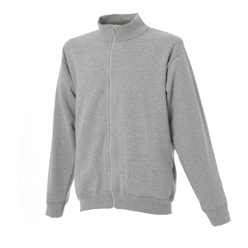 FELPA MODENA UOMO G/COLLO CAPPUCCIO ZIP JRC