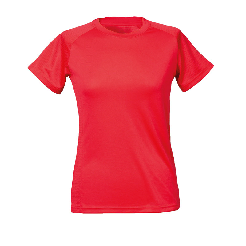 T-SHIRT MONTEVIDEO LADY IN POLIESTERE M/CORTA G/COLLO JRC