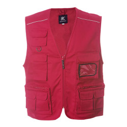 GILET NEW SAFARI M/TASCHE JRC