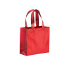 MINI SHOPPER IN TNT LAMINATO METALLIZZATO CM 25X23X10