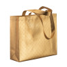 MAXI SHOPPER IN TNT LAMINATO METALLIZZATO CM 40X35X12