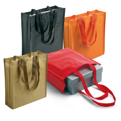 BORSA SHOPPING TNT LACCATO