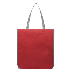 BORSA SHOPPING IN TNT CON RETE LATERALE PORTABOTTIGLIA 38X42X12