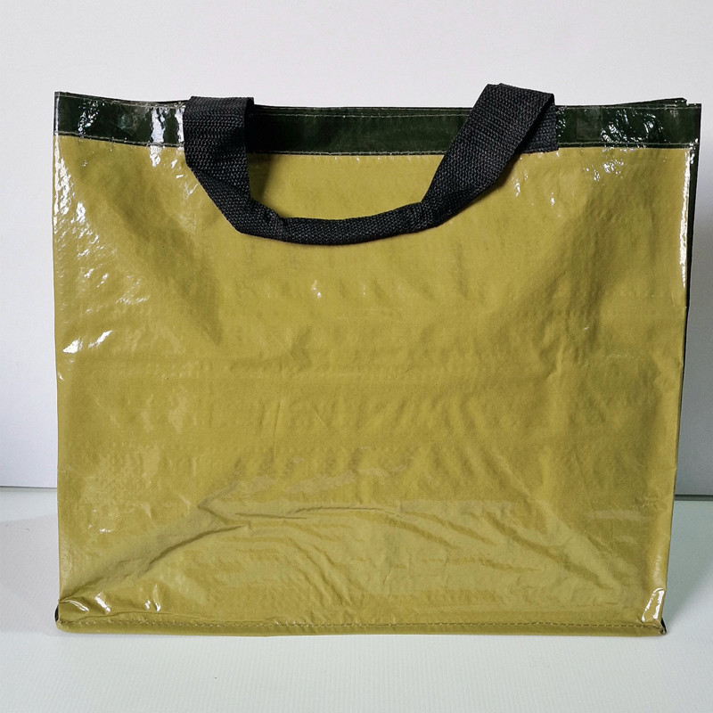 BORSA IN RAFFIA 38X43X20 VERDE OLIVA