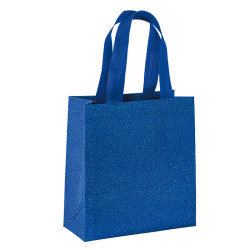 SHOPPER GLITTER MINI CON SOFFIETTO