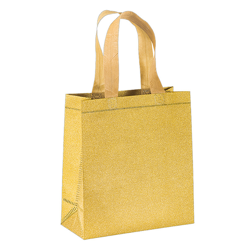 SHOPPER GLITTER MINI CON SOFFIETTO