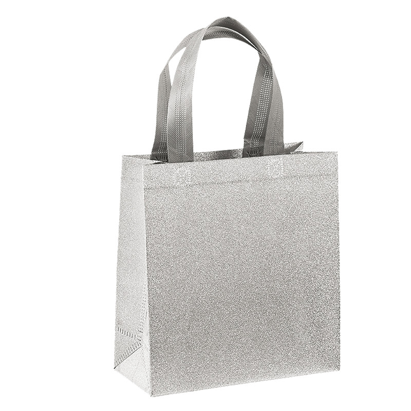 SHOPPER GLITTER MINI CON SOFFIETTO