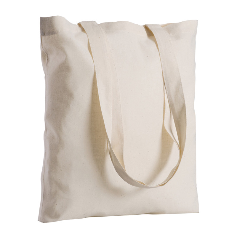 BORSA SHOPPING IN COTONE NATURAL MANICI LUNGHI 220GR