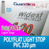 PVC+PET+PVC PER ROLL-UP WH-GR 320MIC GUANDONG 30MTL H127