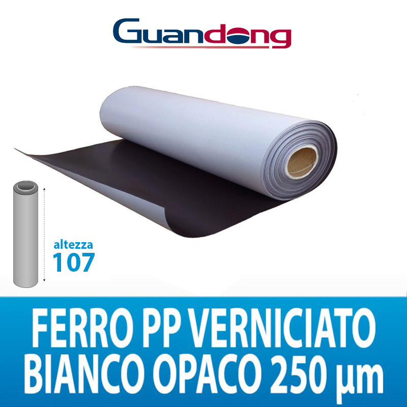 FERRITE VARNISH PP BIANCA OPACA 240MIC 30MTL GUANDONG H107