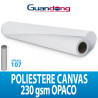 CANVAS POLIESTERE 230GR OPACO 30MTL GUANDONG H107