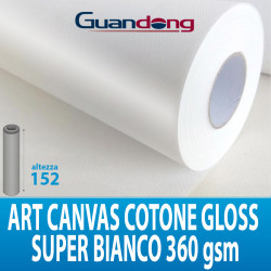 CANVAS COTONE 360GR LUCIDO 18MTL GUANDONG H152