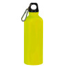 BORRACCIA FLUO IN ALLUMINIO CON MOSCHETTONE 500ML