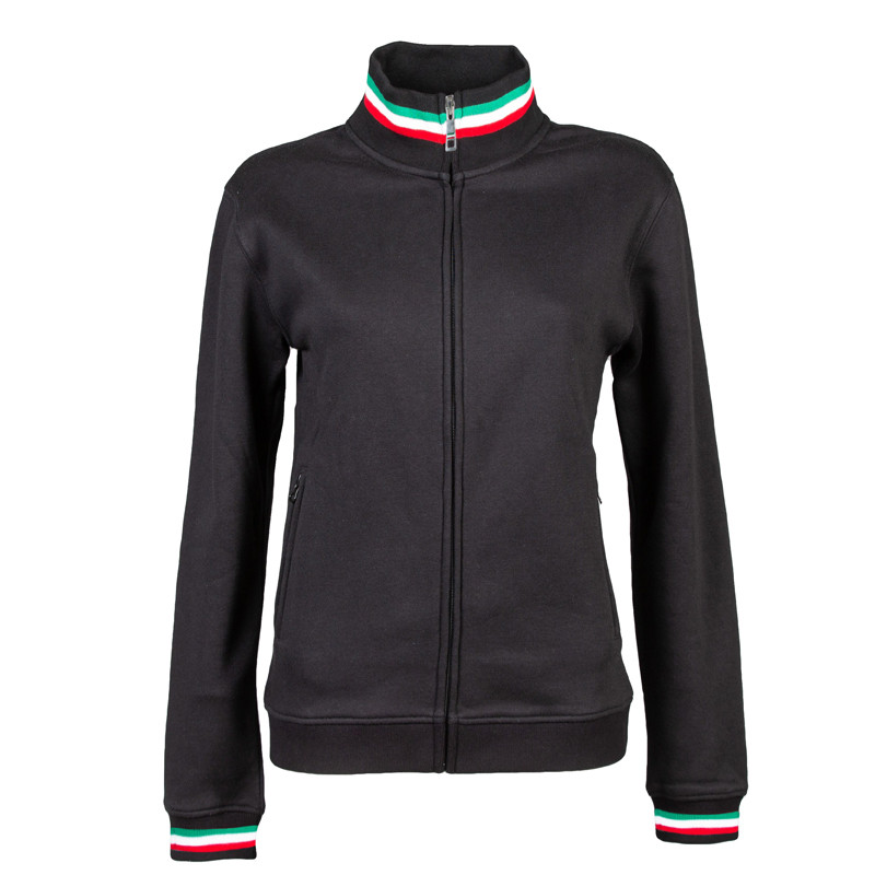 FELPA VENEZIA LADY C/ZIP INTERA JRC