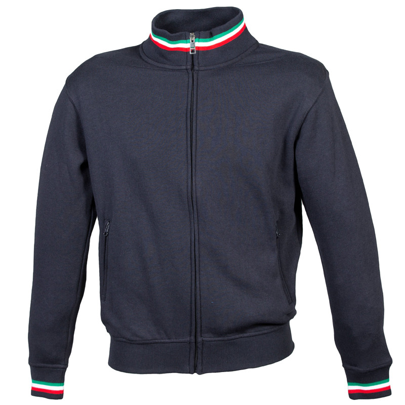 FELPA VENEZIA MAN C/ZIP INTERA JRC