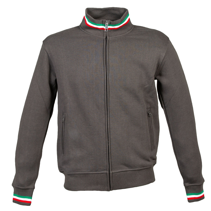 FELPA VENEZIA MAN C/ZIP INTERA JRC