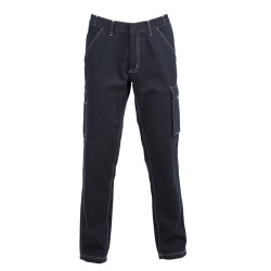 PANTALONE VIGO UOMO MULTITASCHE 100% COTONE JRC