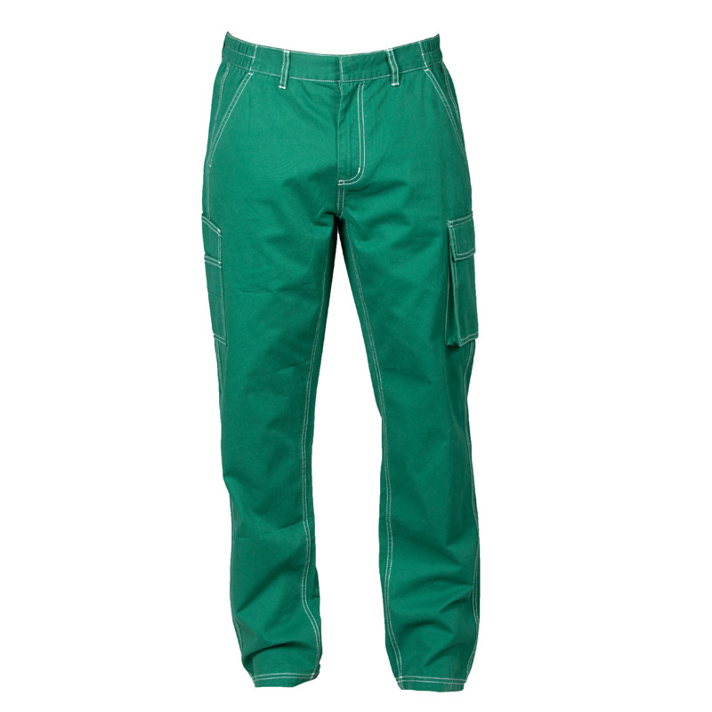 PANTALONE VIGO UOMO MULTITASCHE 100% COTONE JRC