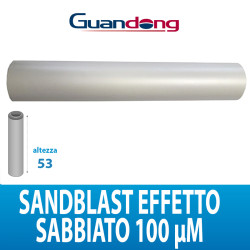 VINILE ACIDATO EFF. SABBIA MON. 100MIC 50MTL GUANDONG H53