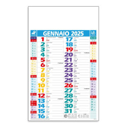 CALENDARIO OLANDESE MULTICOLOR