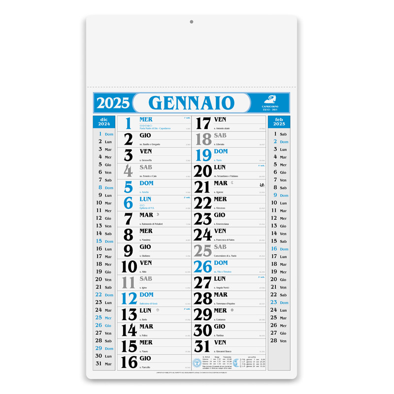 CALENDARIO OLANDESE BIG