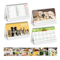 CALENDARIO DA TAVOLO CANI E...