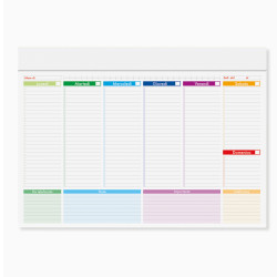 MINIPLANNING MULTICOLOR 29,6X21,5