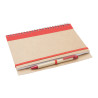 SET BLOCK NOTES ECO CON PENNA CM 13X18