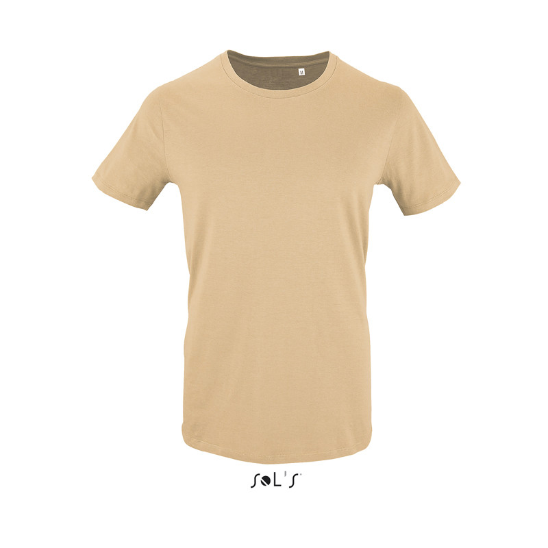 T-SHIRT MILO MEN UOMO ORGANIC 155GR M/CORTA G/COLLO SOL'S