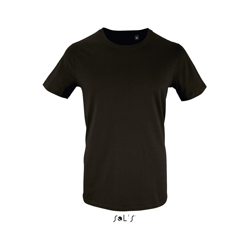 T-SHIRT MILO MEN UOMO ORGANIC 155GR M/CORTA G/COLLO SOL'S