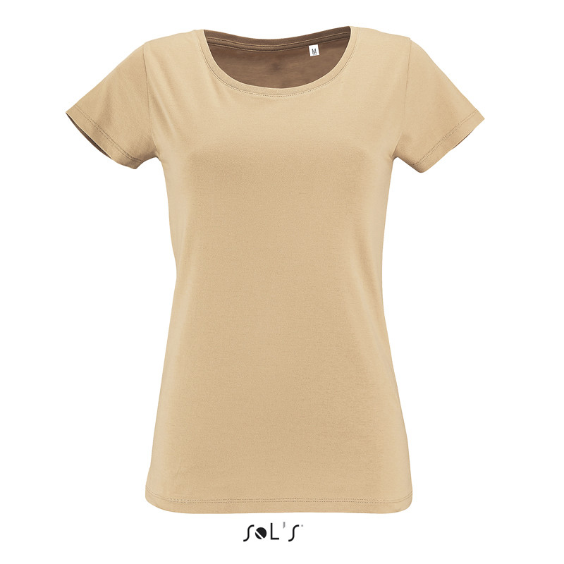 T-SHIRT MILO WOMEN DONNA ORGANIC 155GR M/CORTA G/COLLO SOL'S