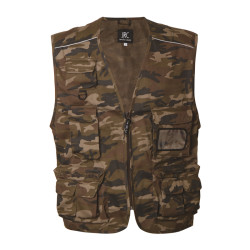 GILET NEW SAFARI M/TASCHE JRC