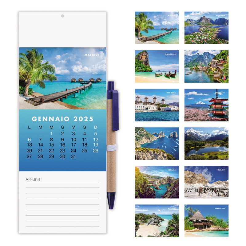 CALENDARIO MAGNETICO MINI 9X23,7