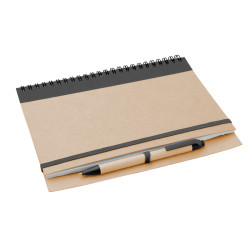 SET BLOCK NOTES ECO CON PENNA 13X18