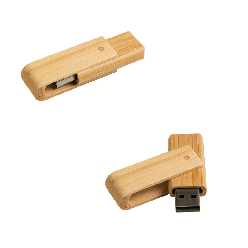 CHIAVETTA USB 4GB IN BAMBOO