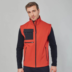 GILET ZERMATT IN SOFT SHELL...