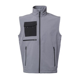 GILET ZERMATT IN SOFT SHELL UOMO JRC