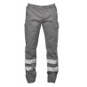 PANTALONE LUNGO ZURIGO REFLECTING MAN MULTITASCHE ELASTICIZZATO JRC